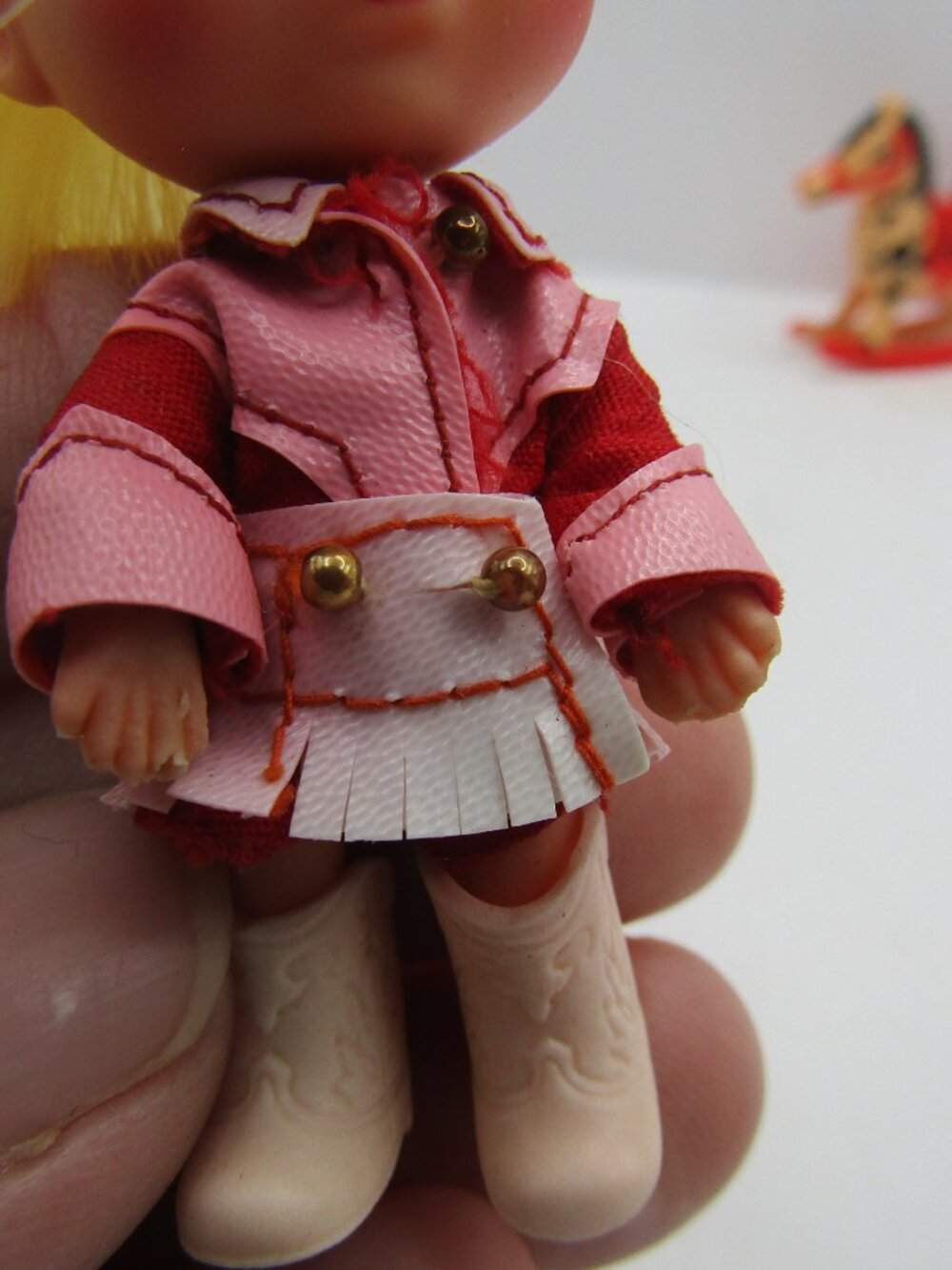Mattel Vintage Liddle Kiddle Calamity Jiddle Doll With Horse - Picture 4 of 9